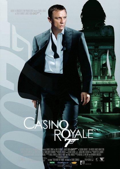James Bond - Casino Royale, nejlepsi poker filmy