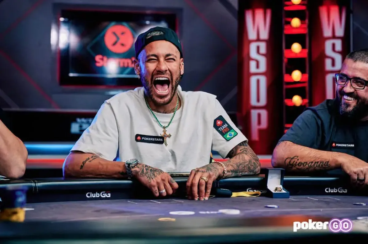 Neymar hraje WSOP na Pokergo.com