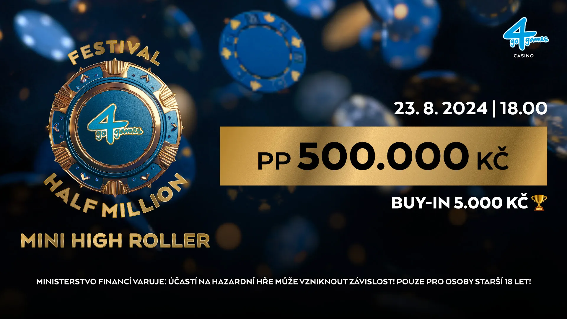 g4g halfmilion mini high roller 23.8.