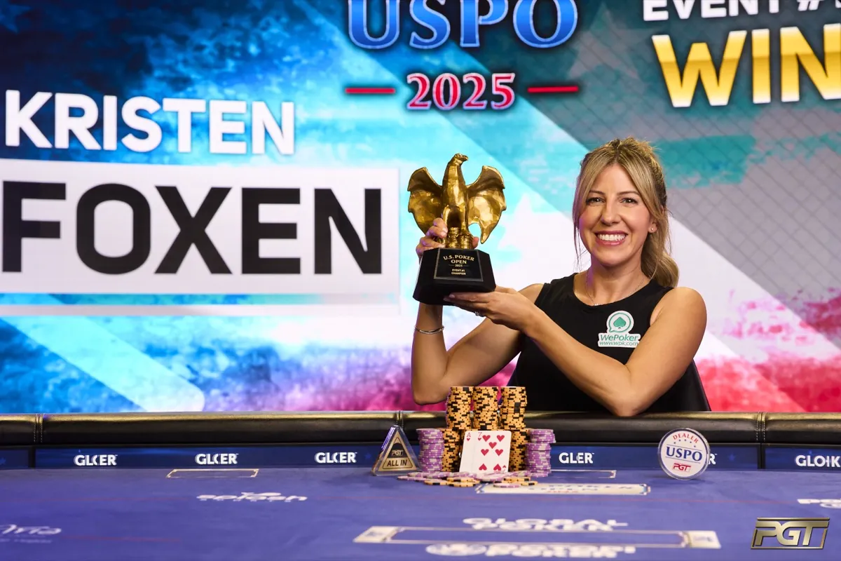 Kristen Foxen hraje U.S. Poker na Pokergo.com