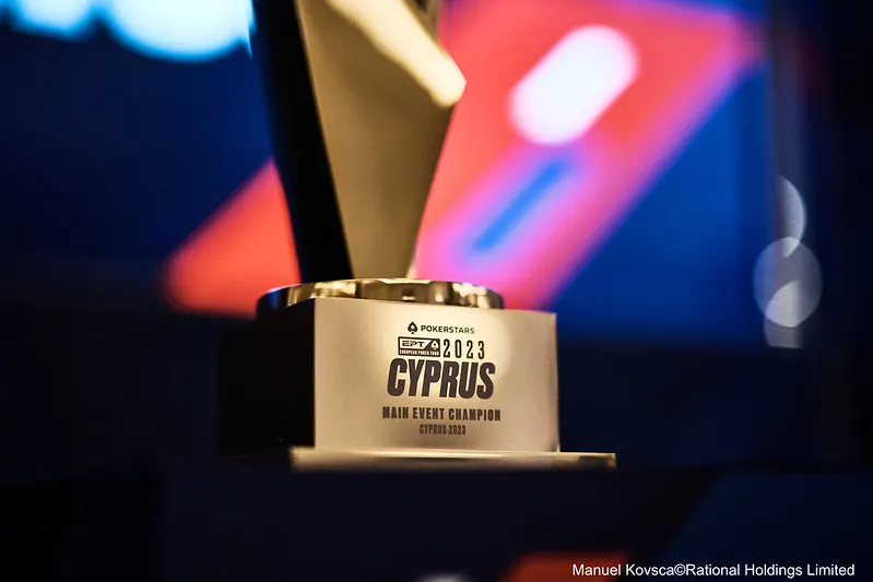 Trofej pro vítěze EPT Kypr