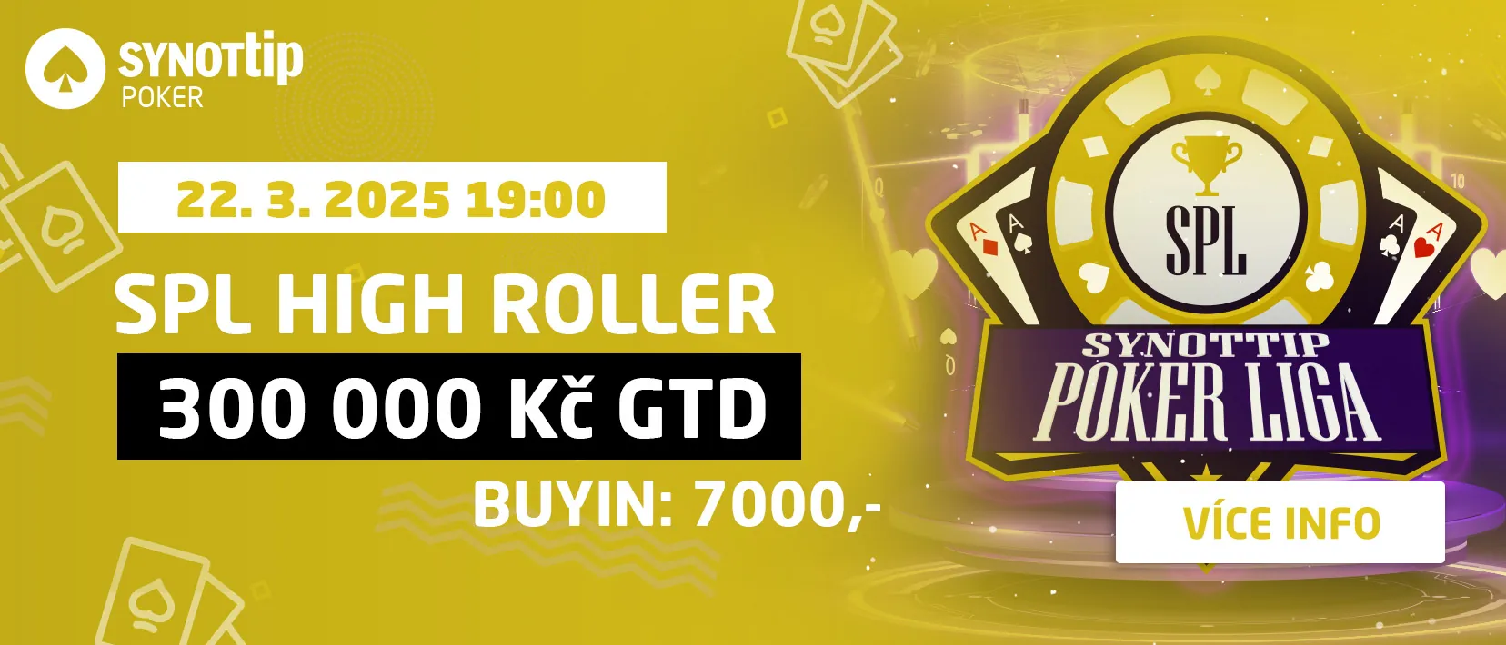 poker turnaj synottip SPL brezen high roller 