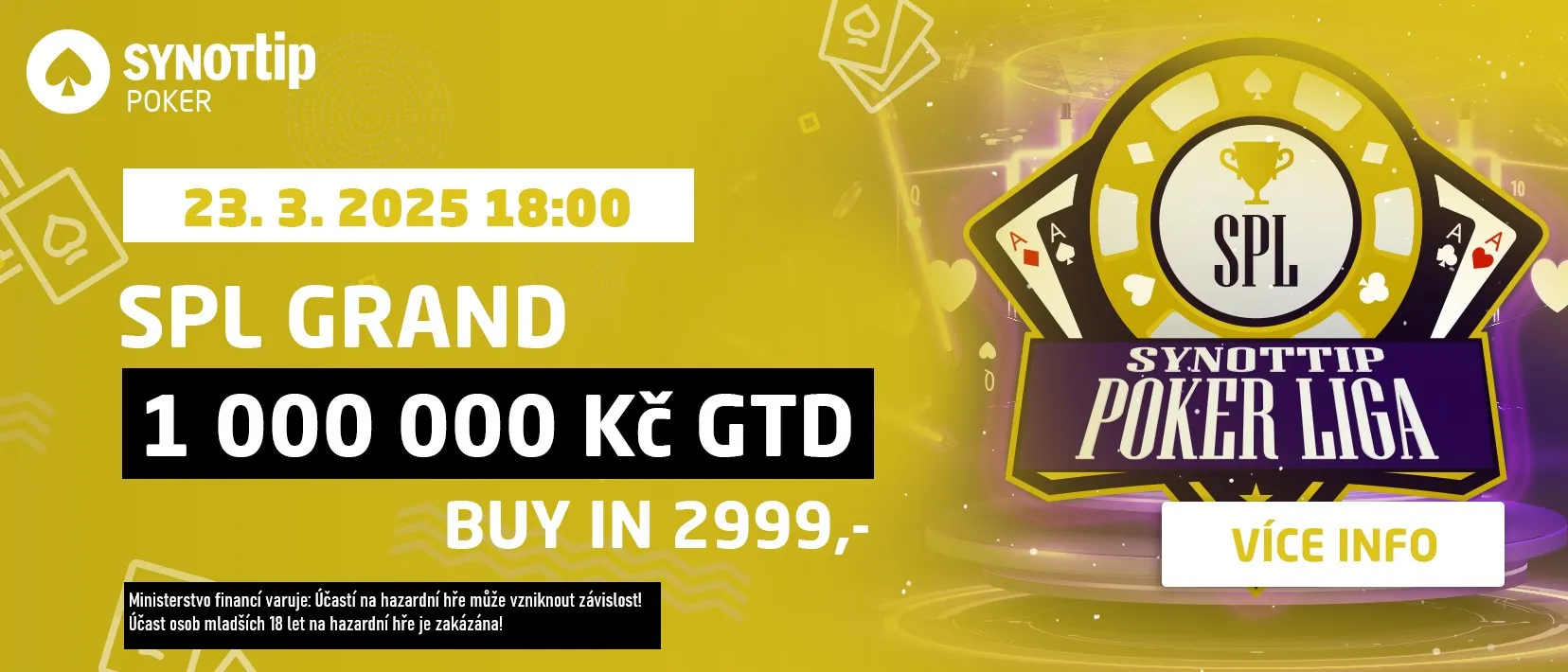 synottip poker liga grand březen 2025
