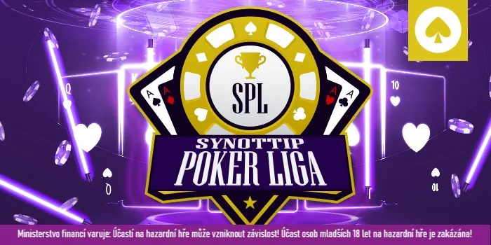 synottip poker liga, online turnaje info