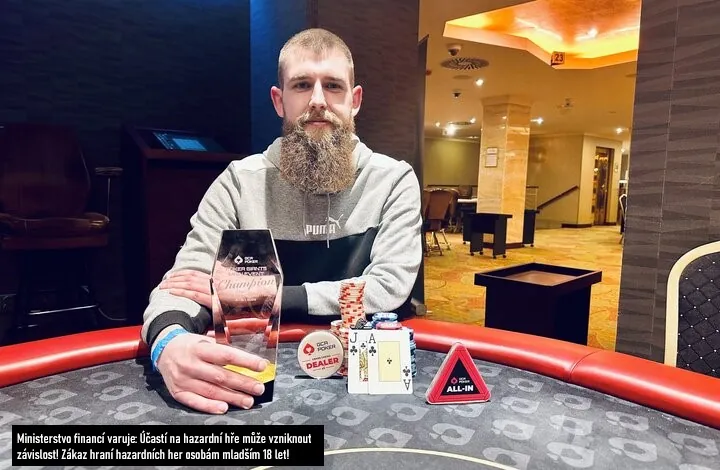 vítěz pokerového turnaje Grand Casino Aš poker giants