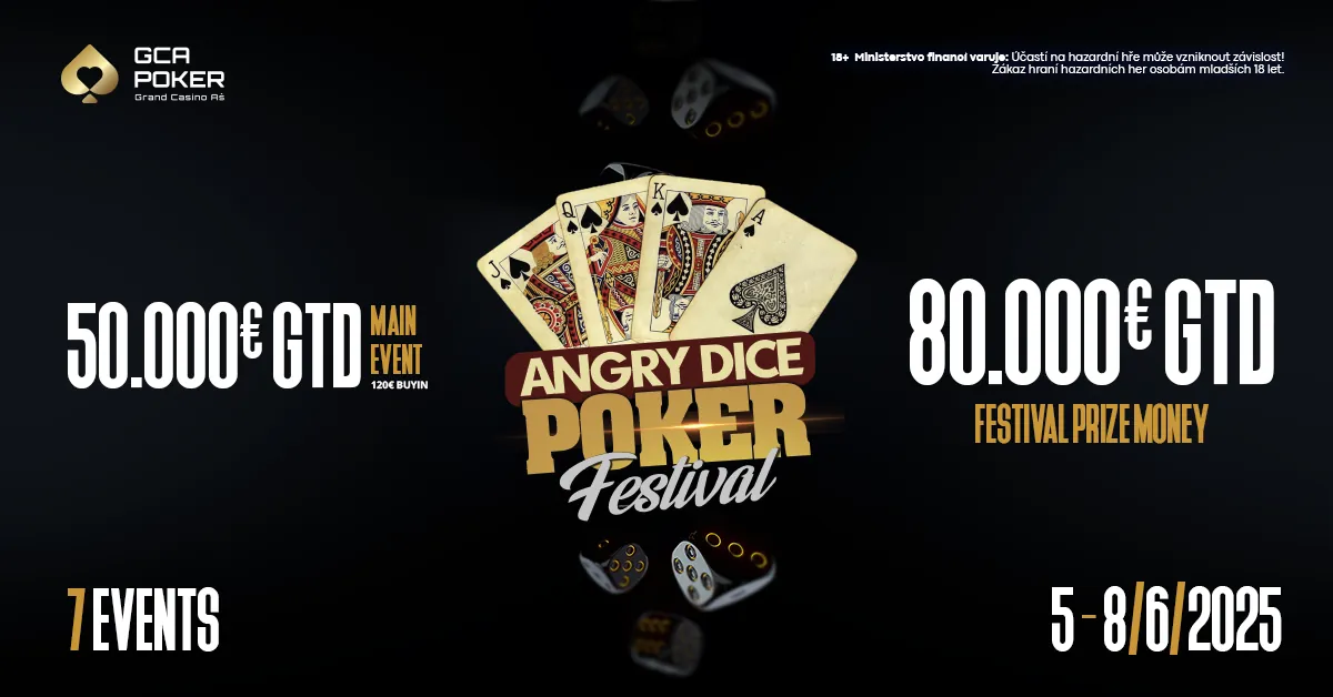 Grand casino aš - poker festival Angry dice