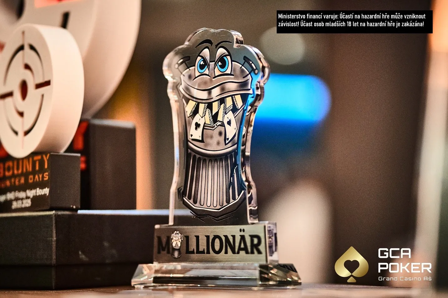 fotografie pokerove trofeje v grand casino as