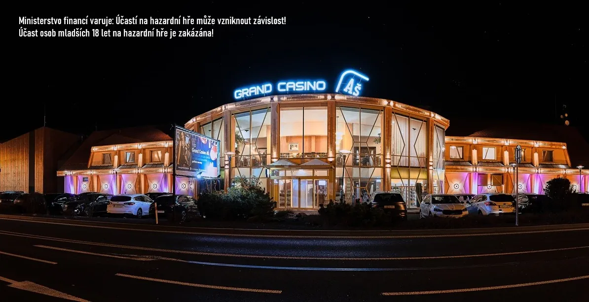 foto budovy grand casino aš