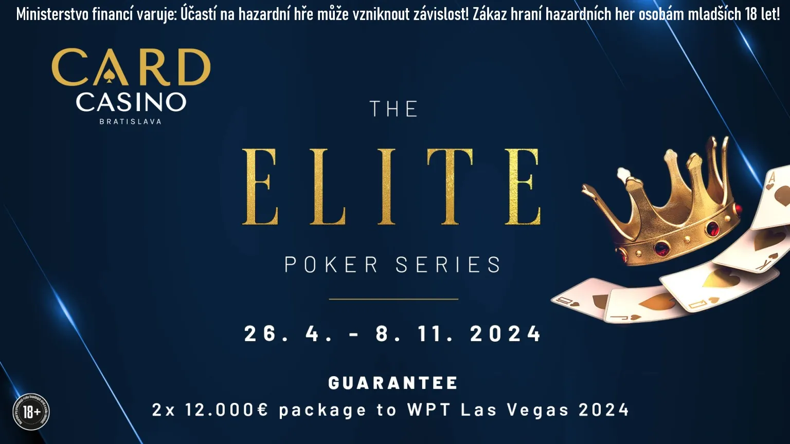Card Casino poker turnaj elite series