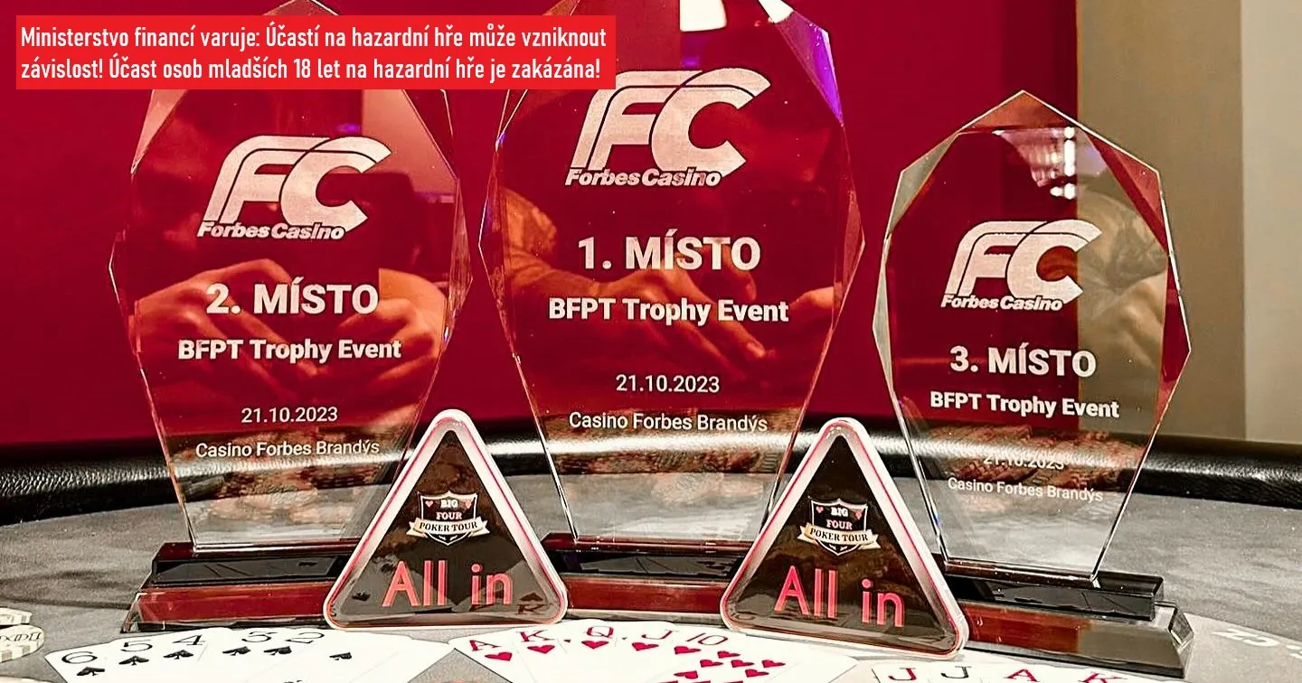 Trophy event big four poker tour