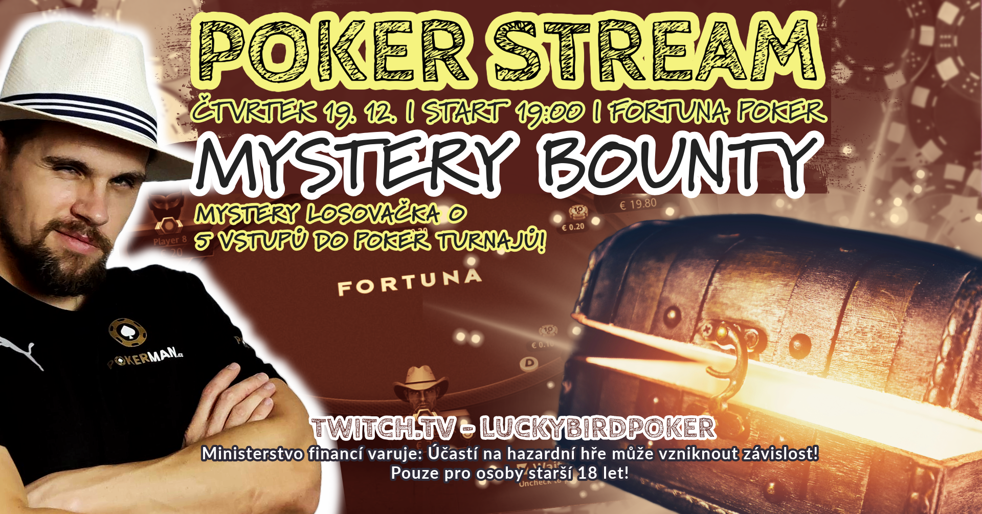 Fortuna poker stream luckybird