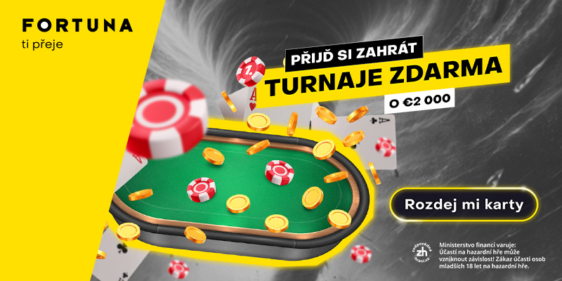 fortuna poker turnaje zdarma, freerolly, březen 2023