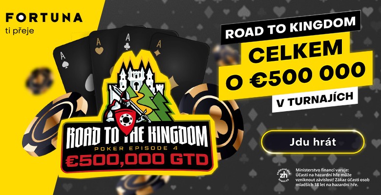 banner s informacemi k serii Road to the Kingdom