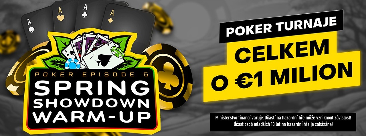 informace k serii Spring Showdown Warm-up Fortuna Poker 