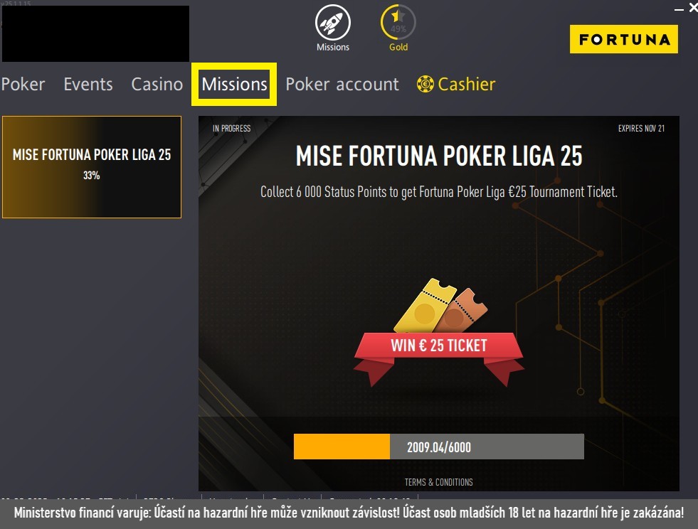 obr&aacute;zek z mis&iacute; na fortuna pokeru