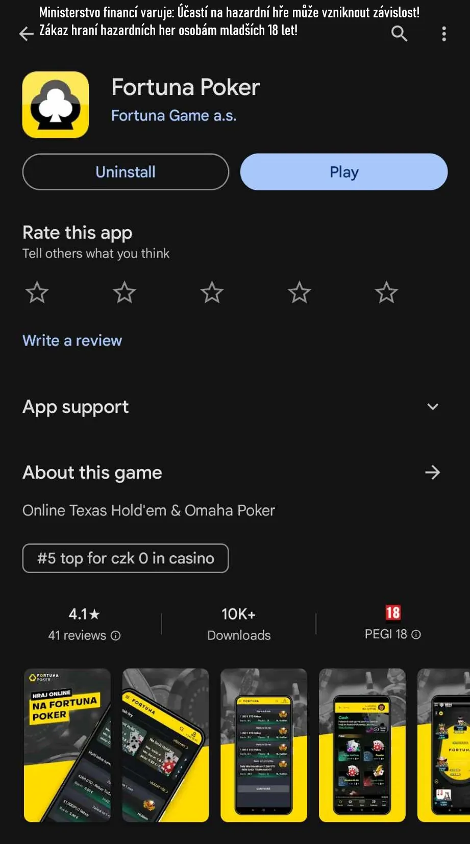 fortuna poker