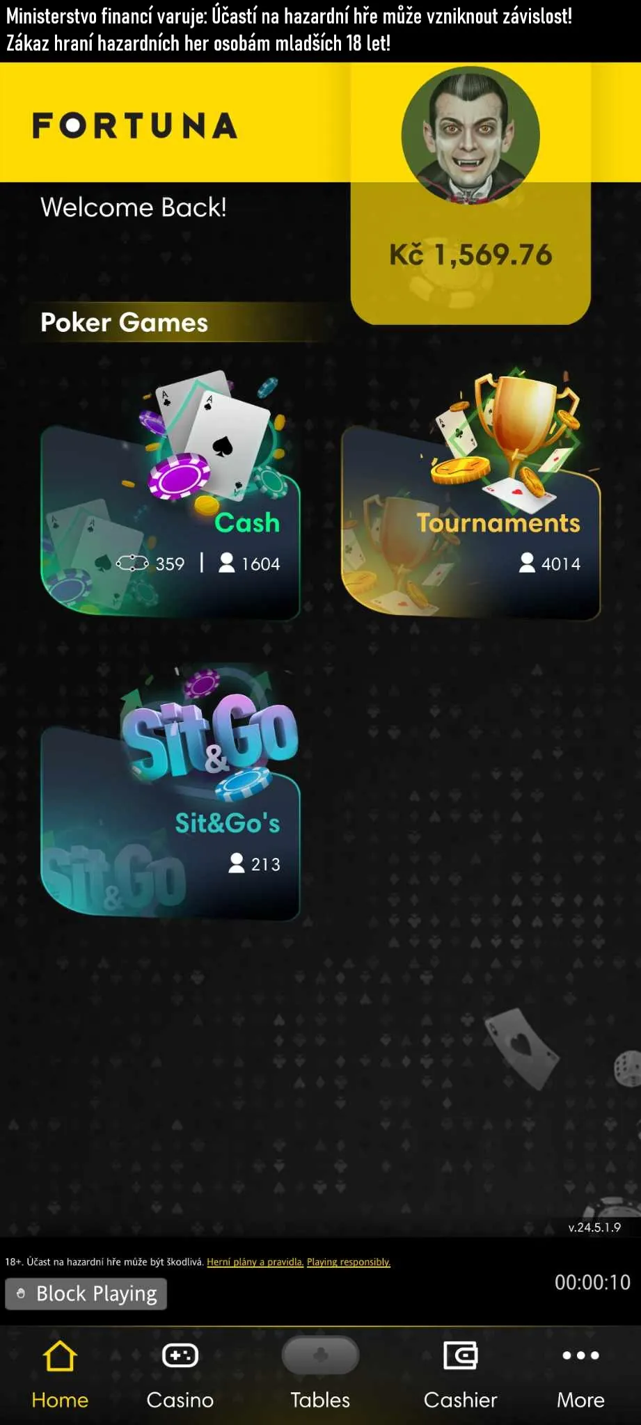 fortuna poker