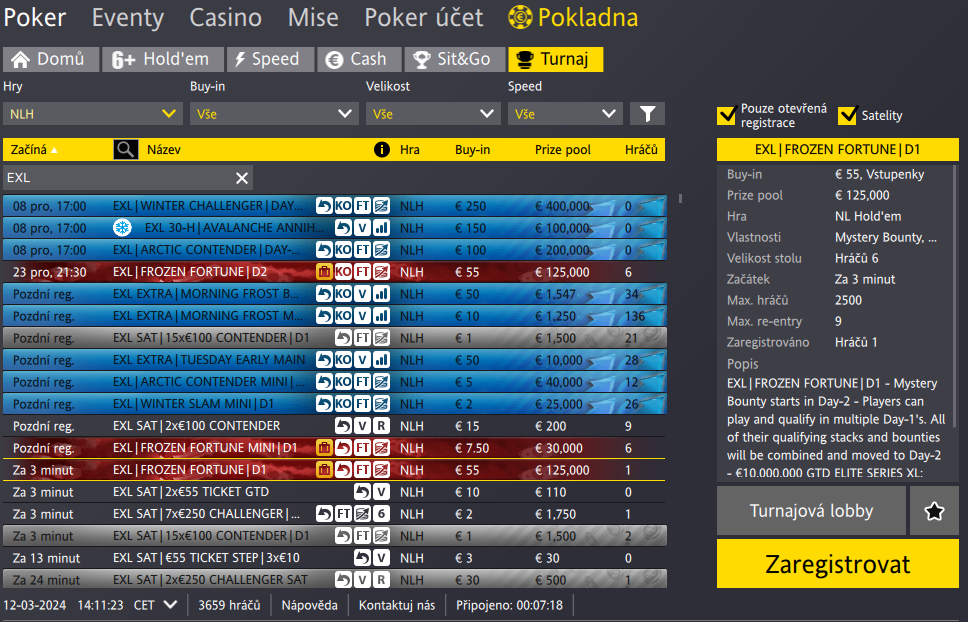 Fortuna online POKER ELITE SERIES