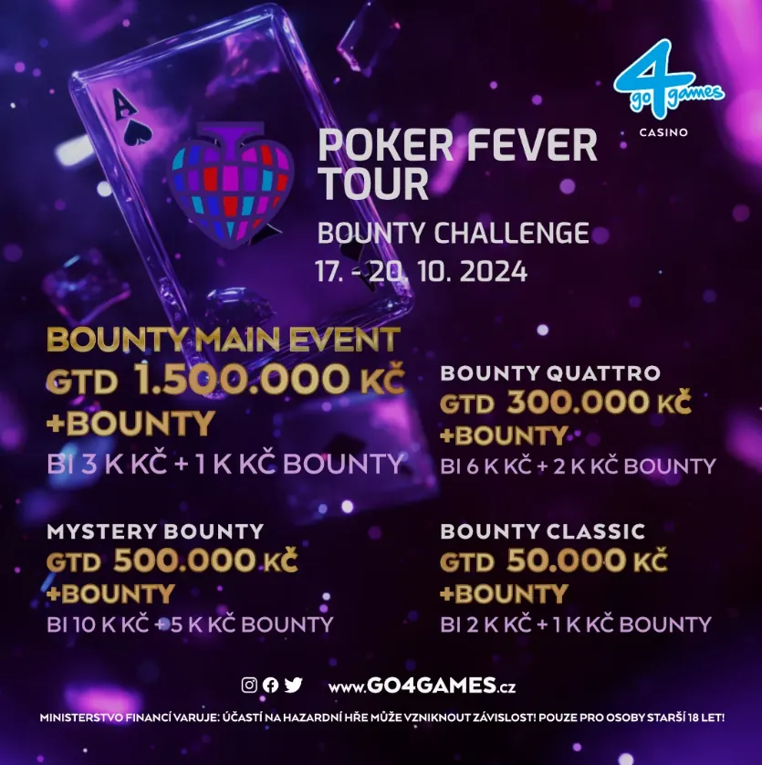 casino go4games hodolany poker fever tour bounty chal