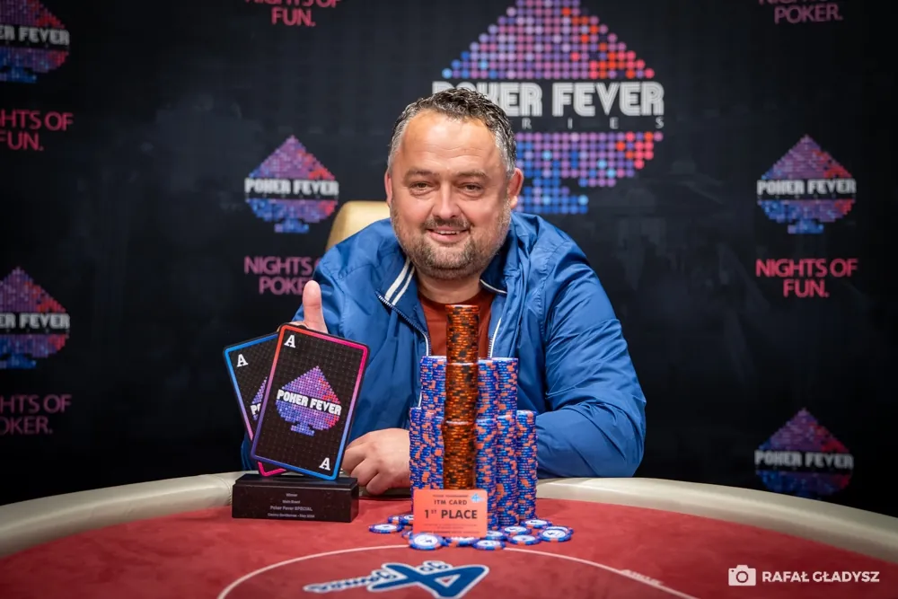 Go4games Hodolany Poker Fever Cup Michal Witala