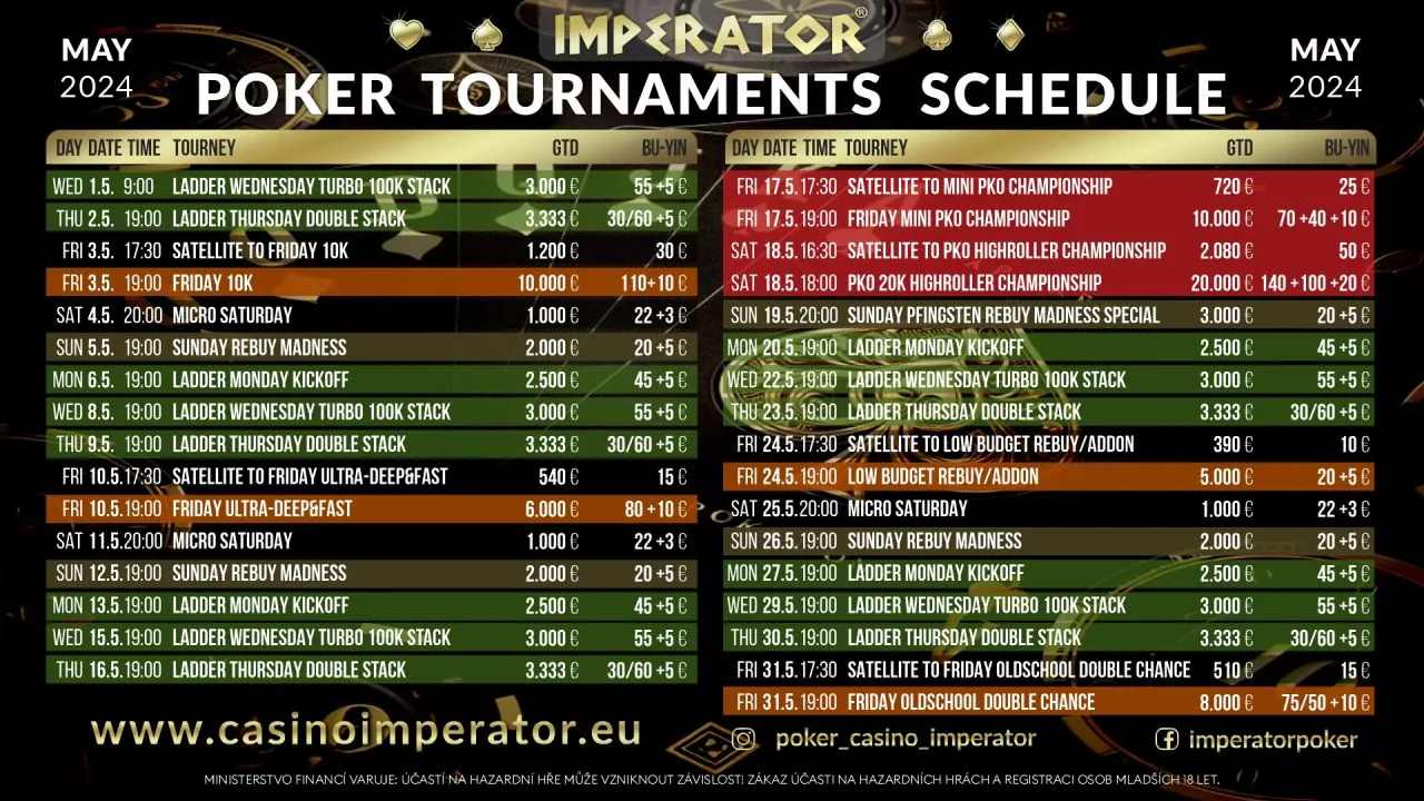 program poker turnajů casino imperator dolni dvoriste kveten 2024