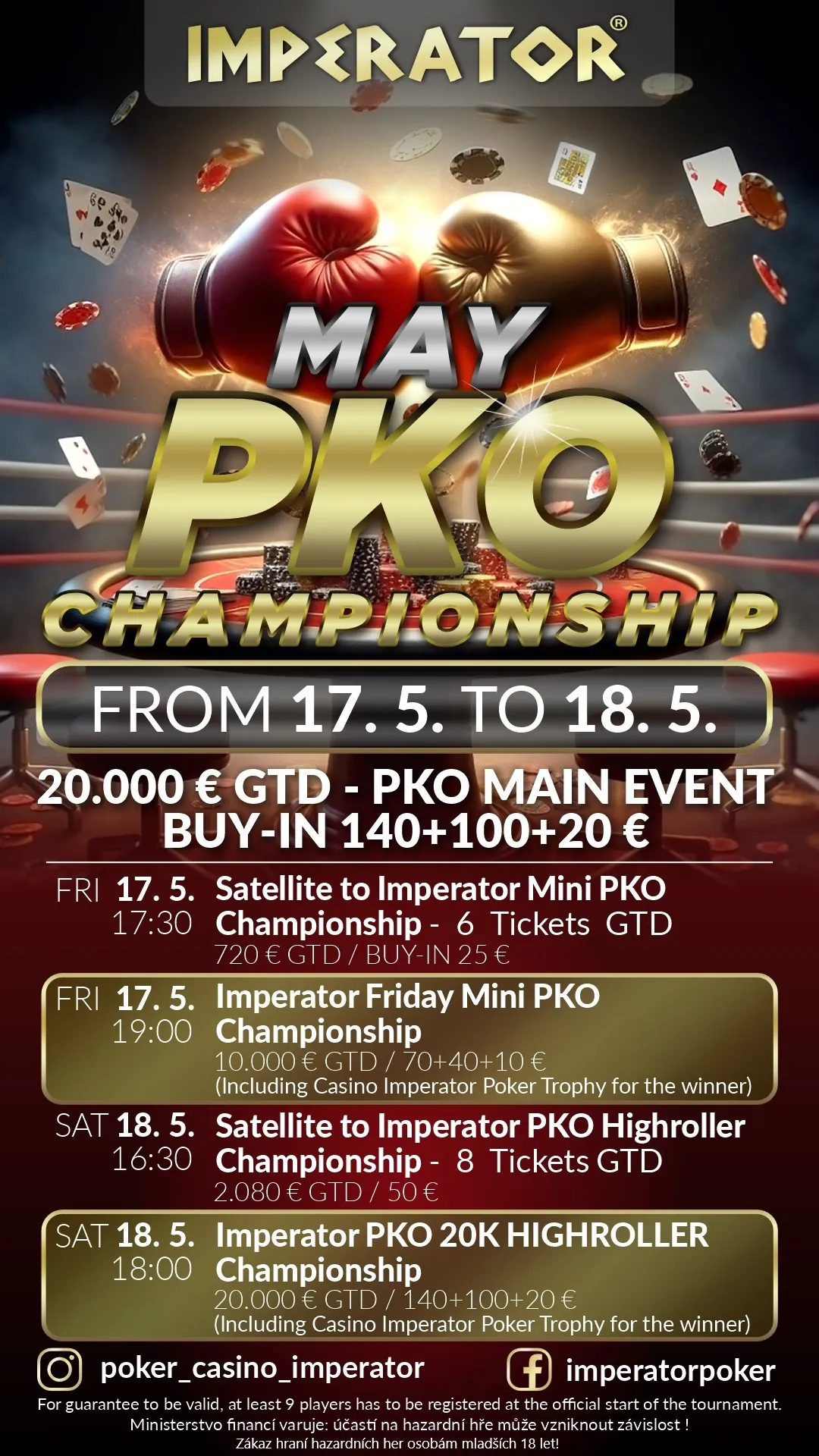 program poker turnajů casino imperator