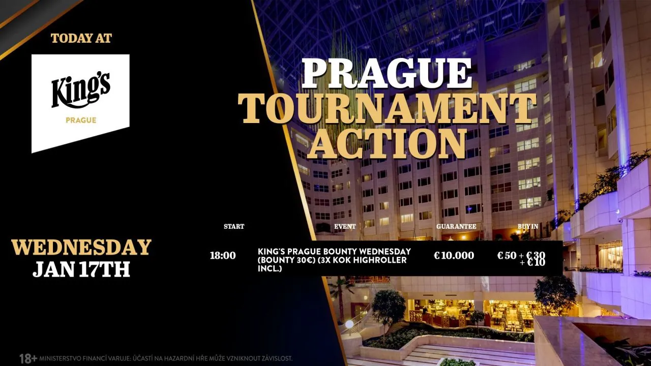 king's prague casino 17. january
