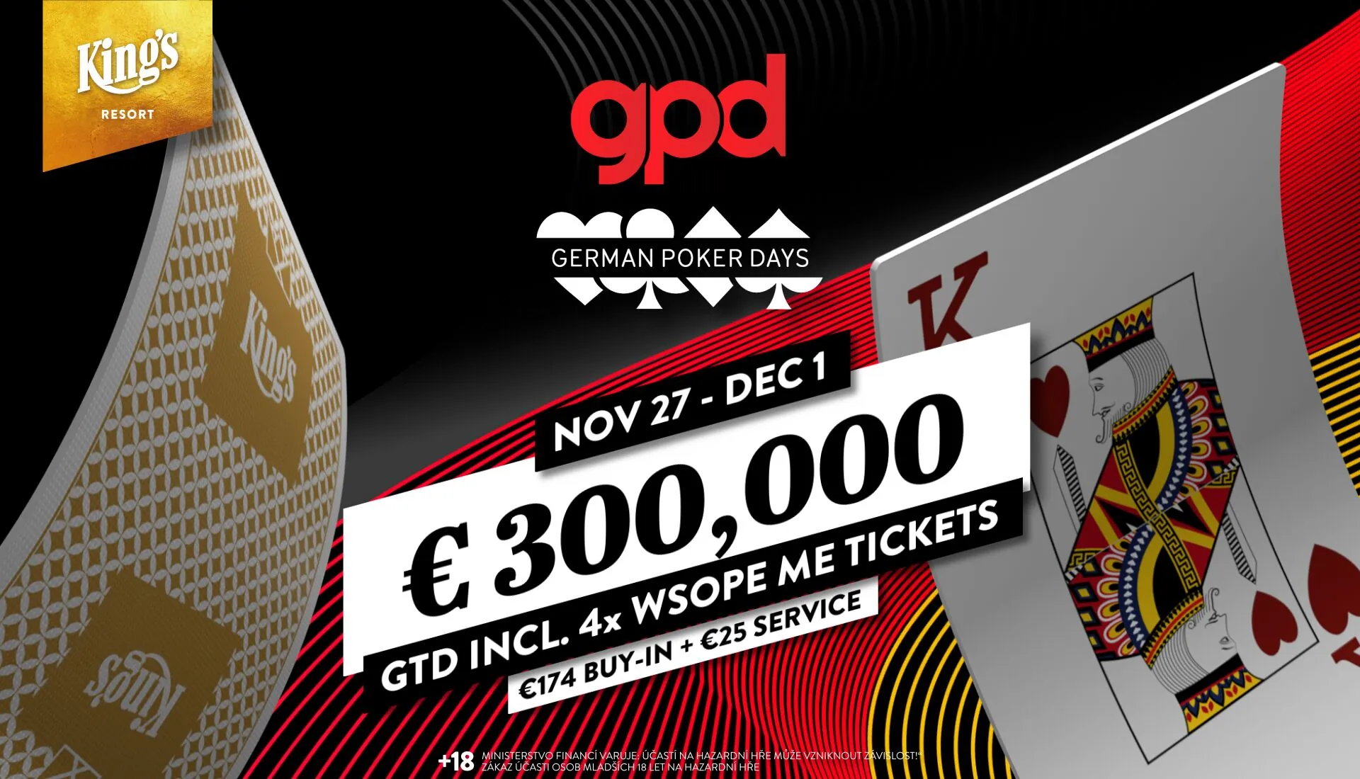 German Poker Days Kings Prague