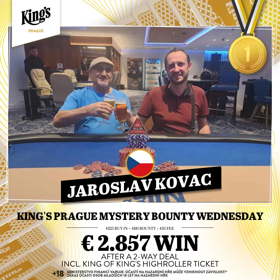 Kings Prague Mystery Bounty Wednesday