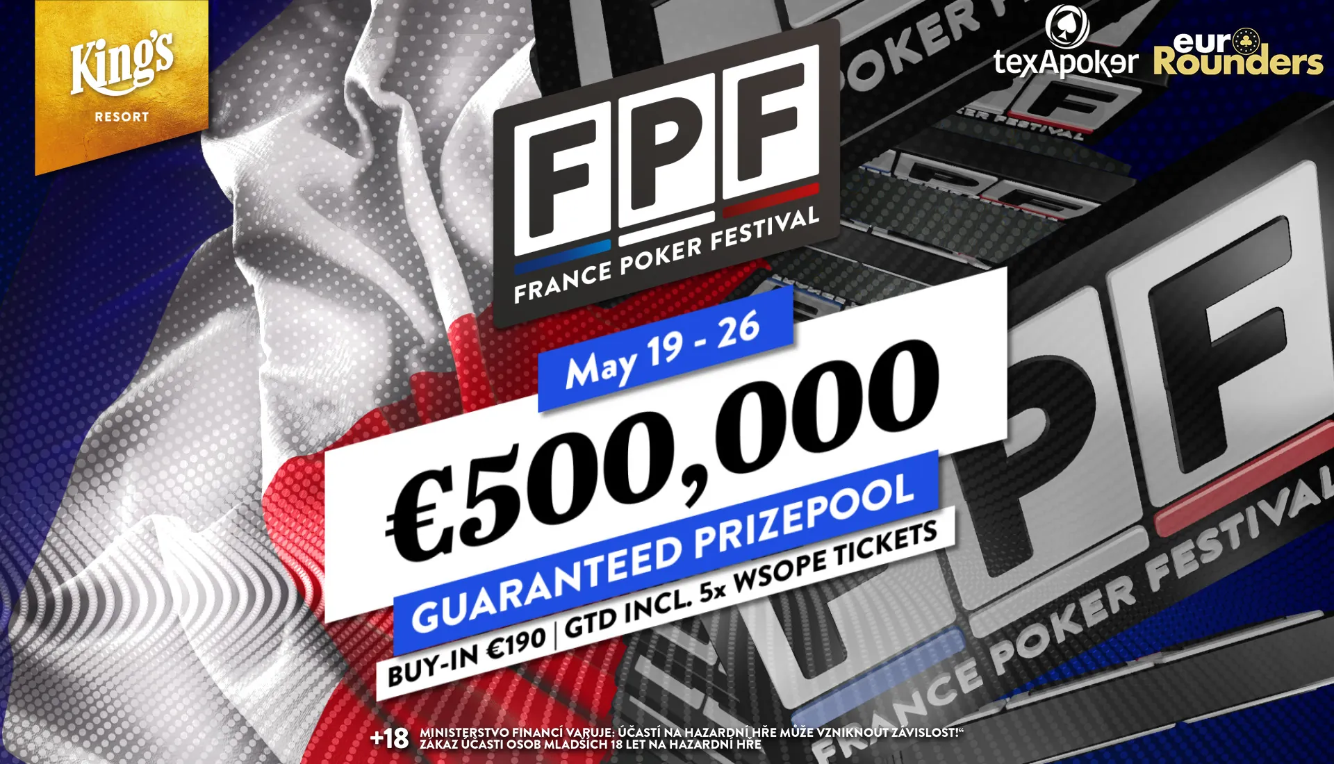 Kings Prague FPF 500.000 GTD Day 1 Prague