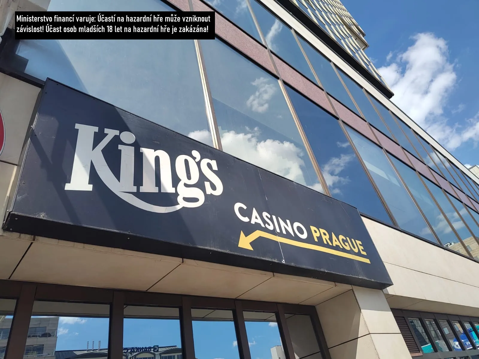 fotografie vstupu do kings casino prague