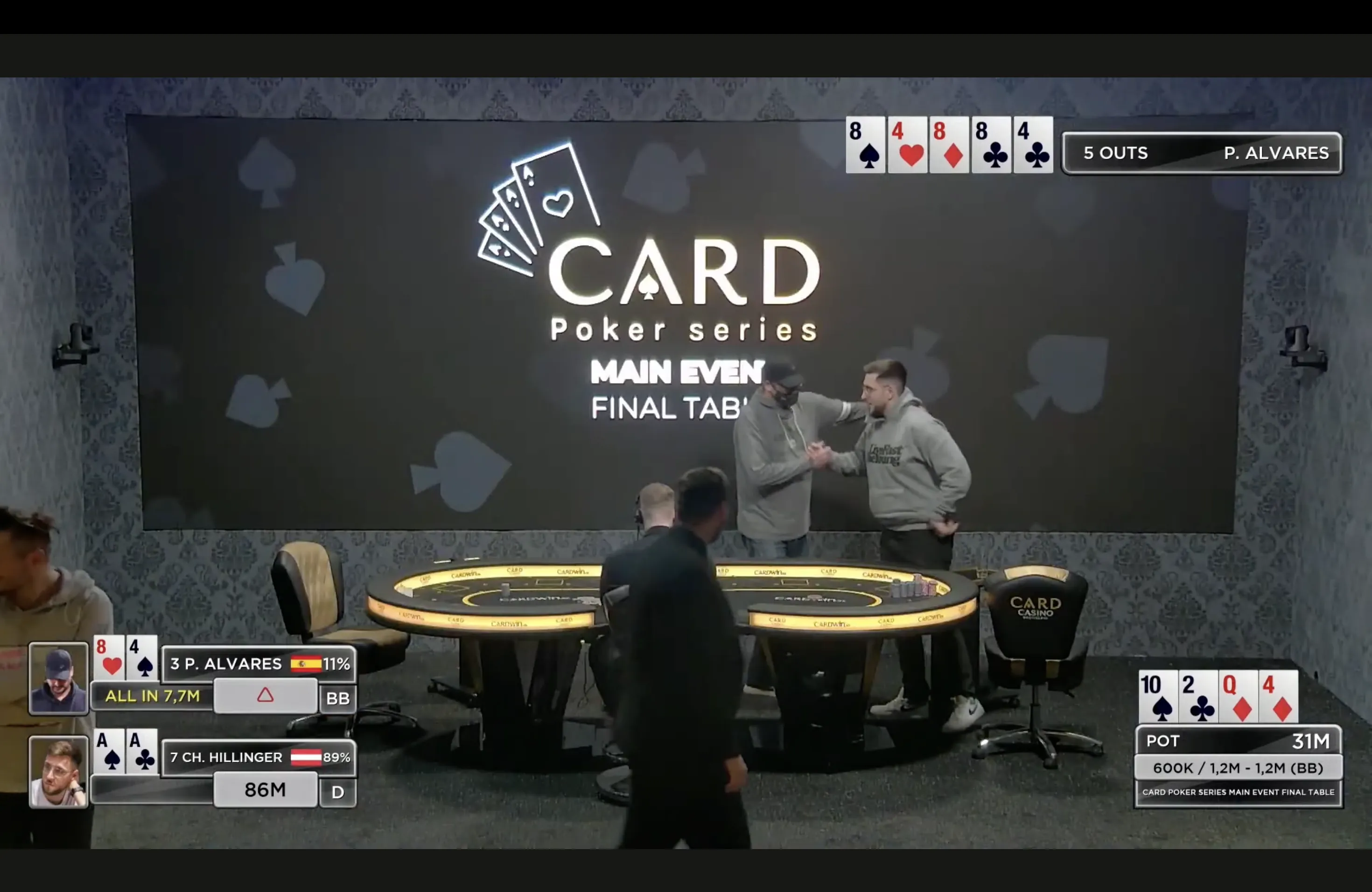 Card casino Šamorin – card poker series