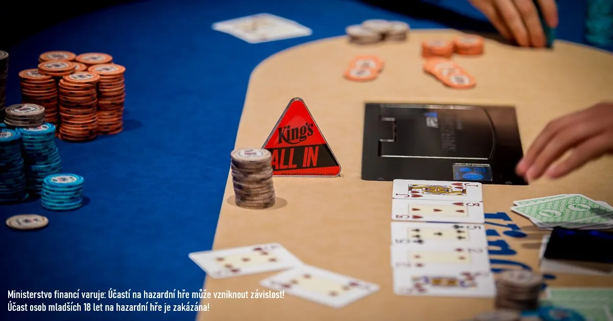 Kings Prague pokerové turnaje