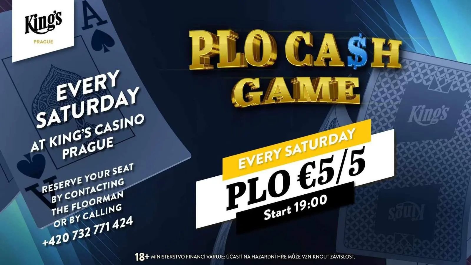 plo cash game kings prague