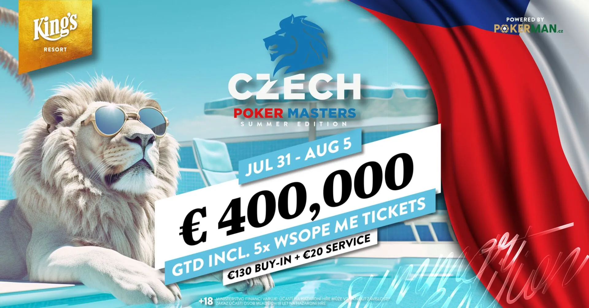 Kings Prague Czech Poker Masters praha