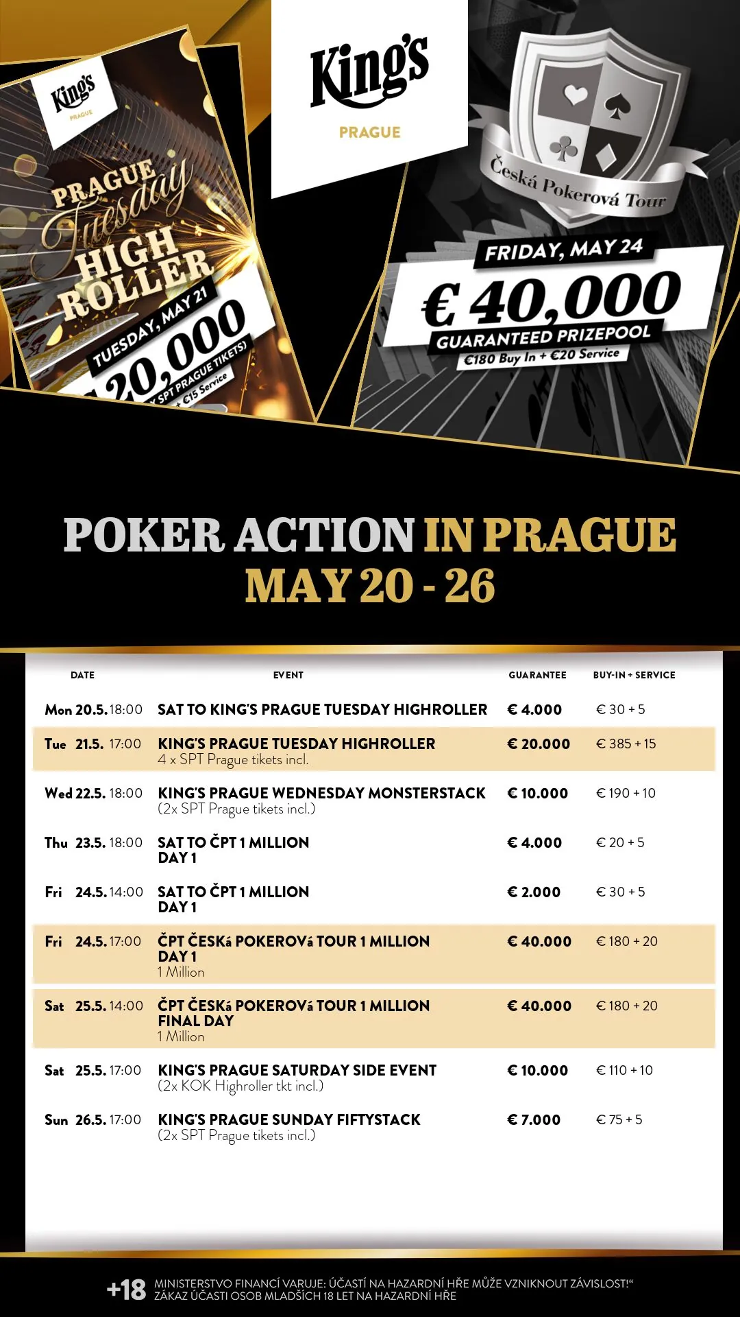 poker program kings casino prague kveten 2024 dff