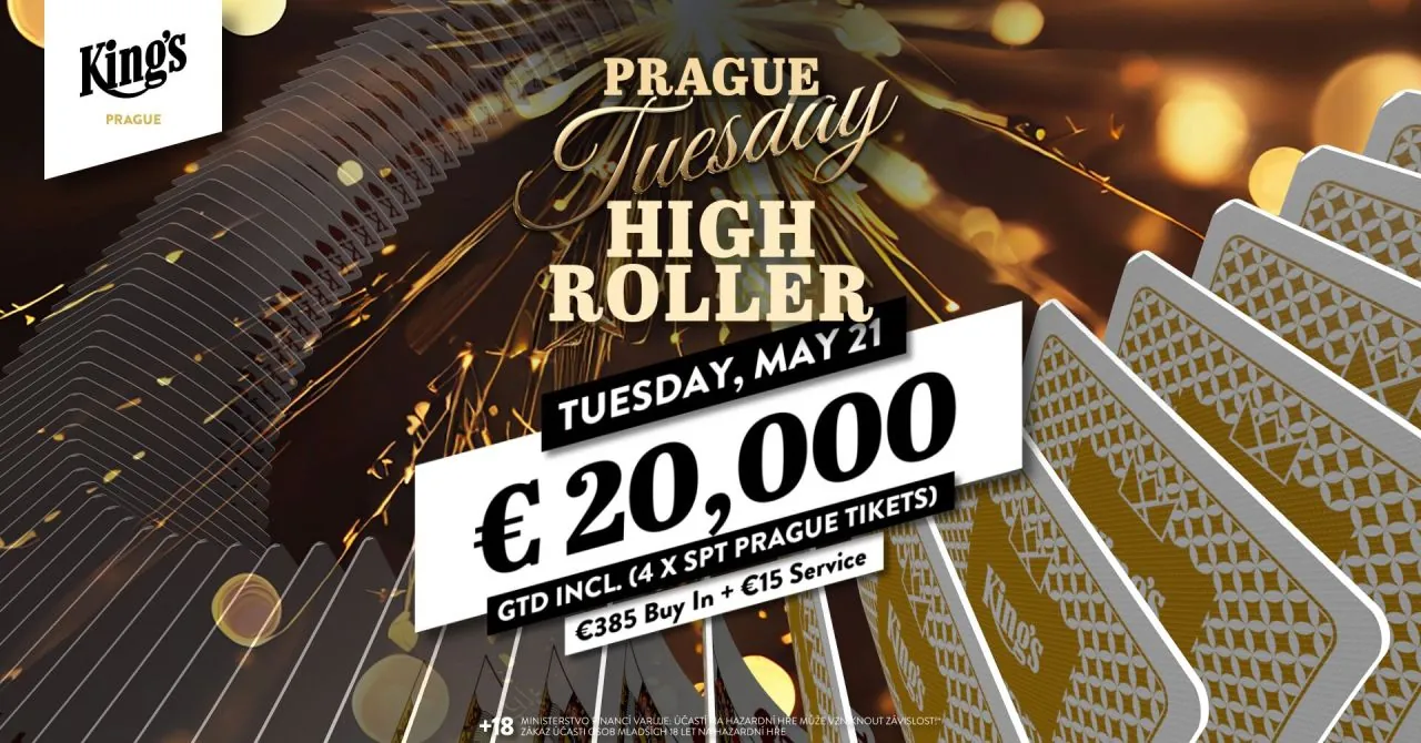 poker turnaj highroller kings prague