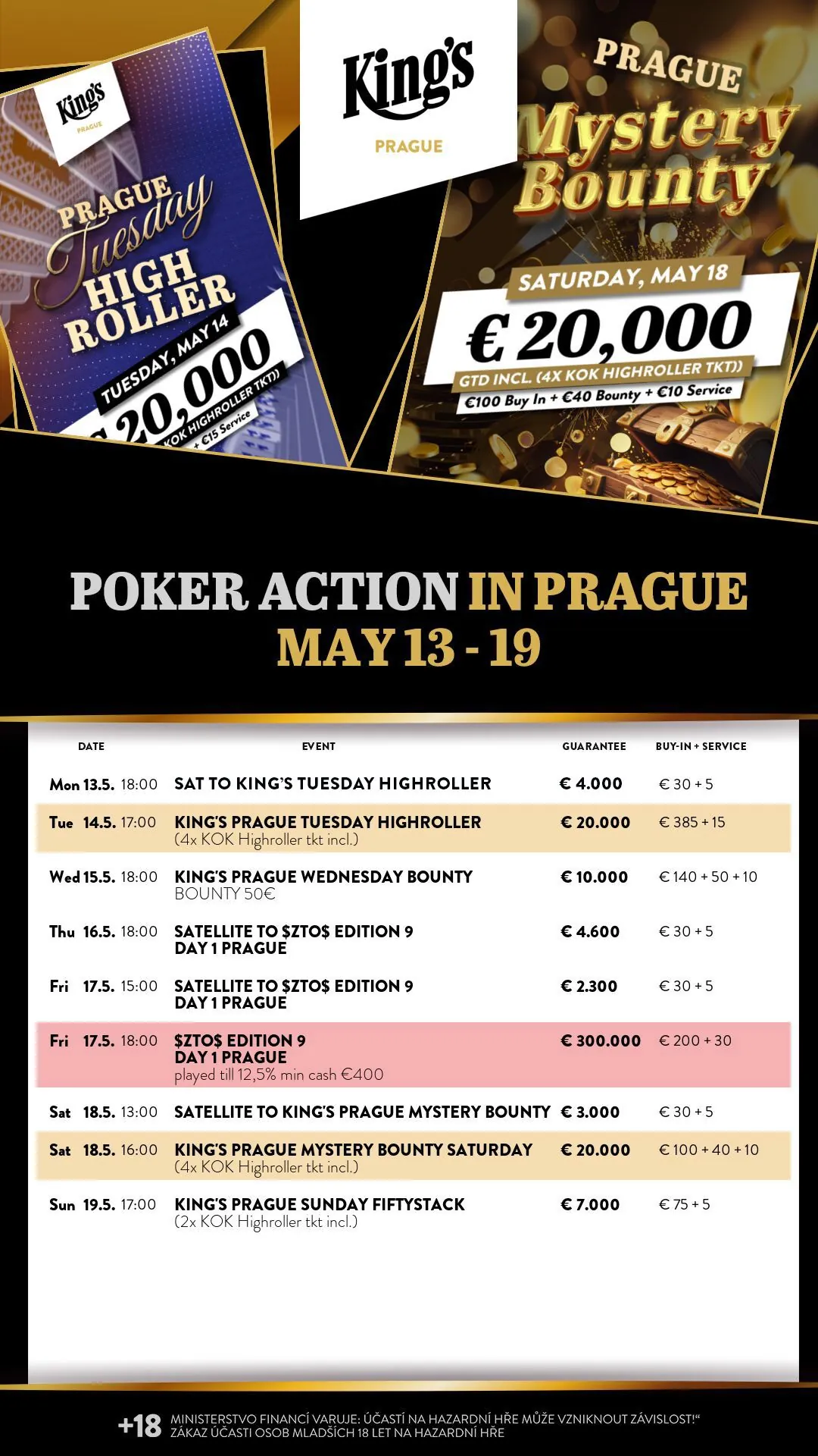 poker program kings casino prague kveten 2024 dff