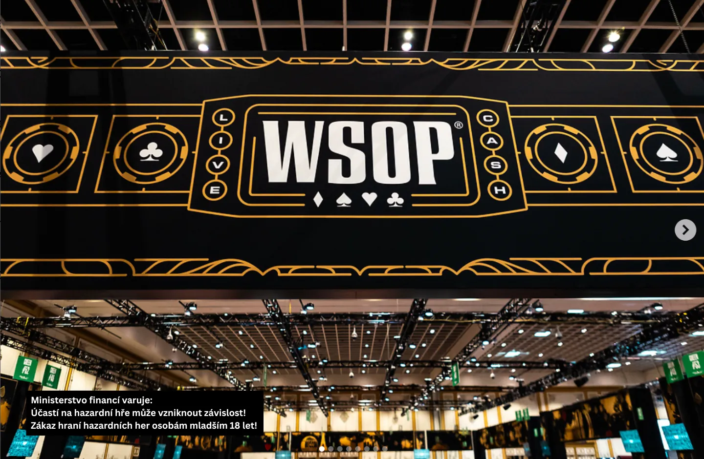 WSOP 2025 - poker room