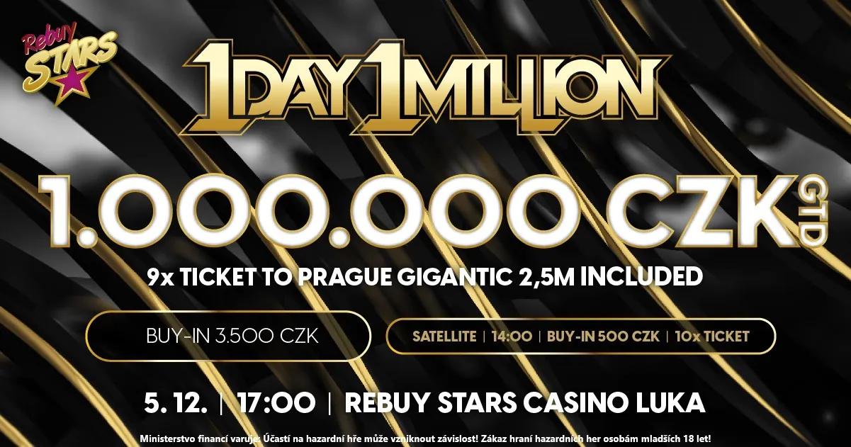 rebuy stars 1 day 1 milion