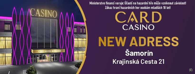 Card Casino &Scaron;amor&iacute;n, poker turnaje a live game