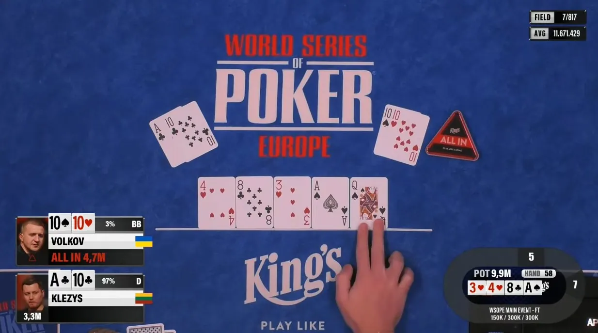 ruslan volkov main event wsope final table