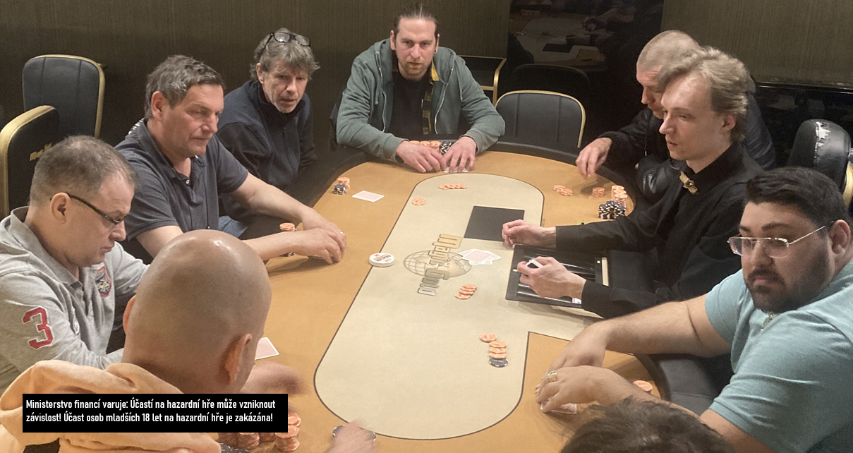 fotogroafie hracu v pokerovem turnaji showdown poker club 4.4.2025