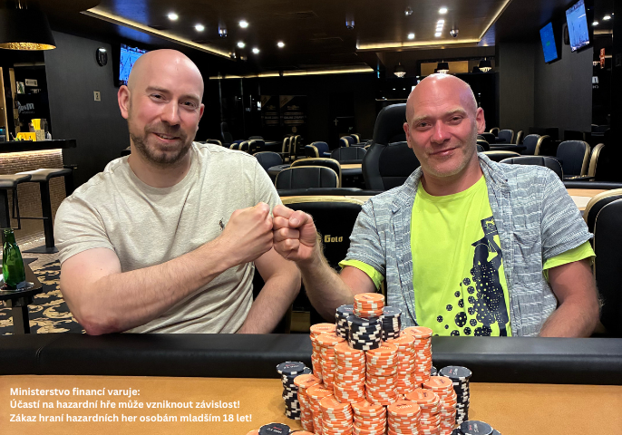 Showdown poker club - Thursday Showdown 500 K GTD - vítězové trnobranský a Uhlíř