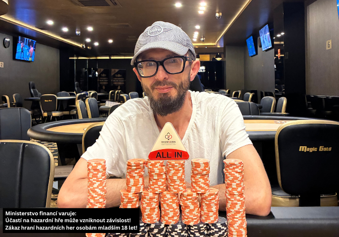 Showdown poker club - 500 K GTD - 28. 6. v&iacute;těz Valerii Kalynych