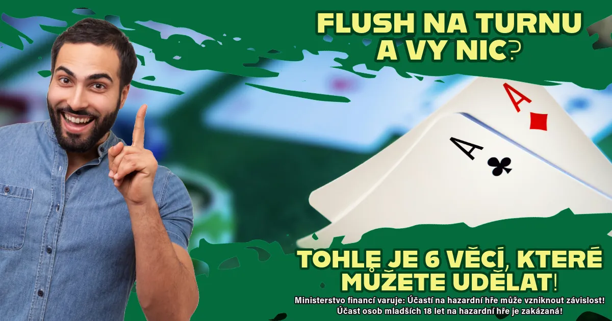 obrazek k článku o pokerové strategii - jak hrát proti flush draw