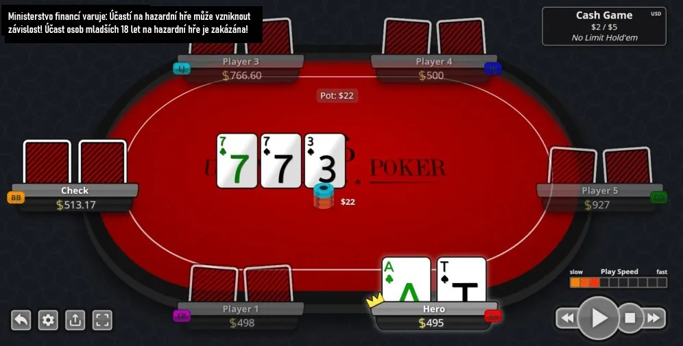 co je to showdown value v pokeru, obr 2.