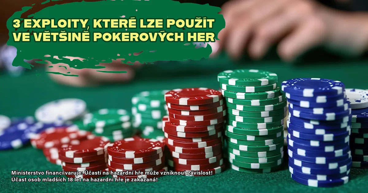 navdo jak hrat poker, hrani exploitu 