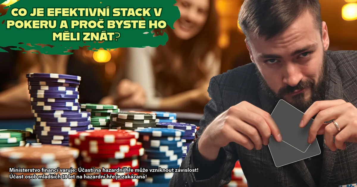 úvodní obrázek k článku co je efektivní stack v pokeru 