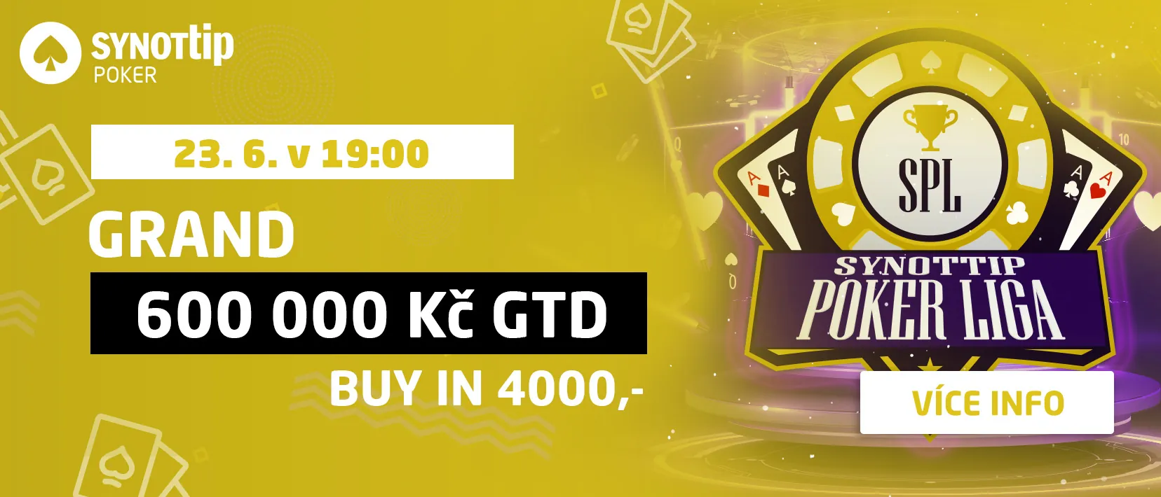 synottip poker liga, online turnaje info